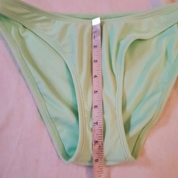 NWT Blue and Neon Green Two Swimsuit bottoms S - Picture 3 of 12